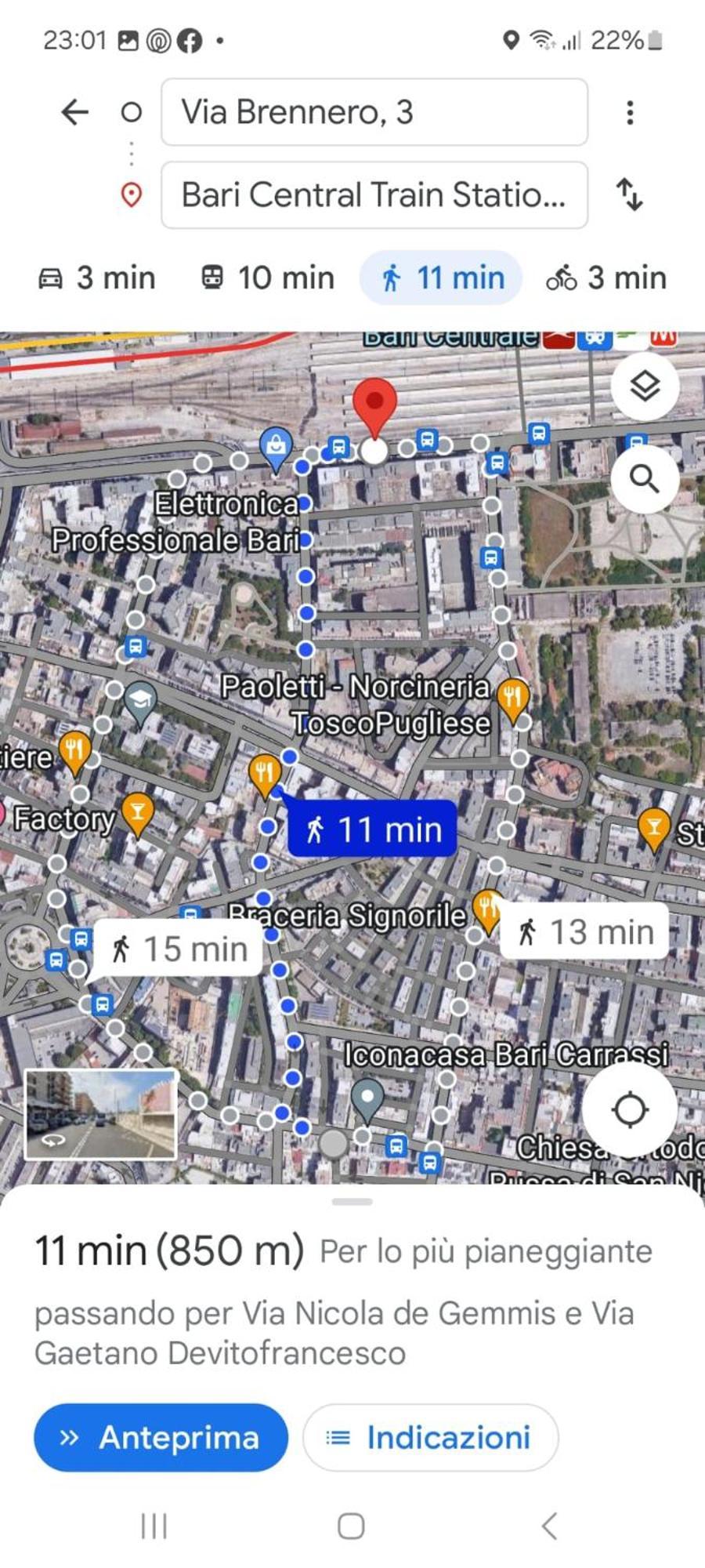 Apartamento Natidalmare Policlinico Bari