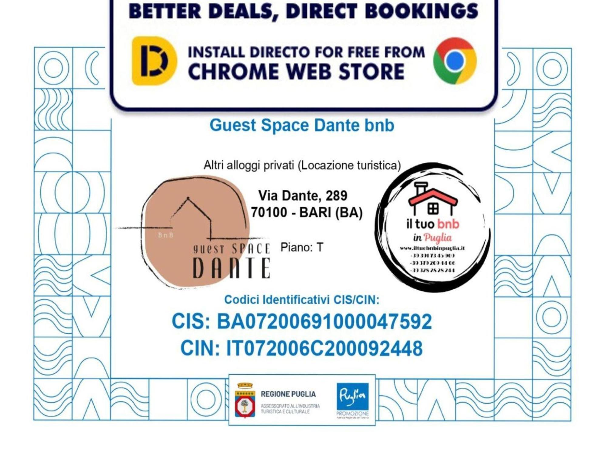 Guest Space Dante - Center , Fast Wi-fi - Bari