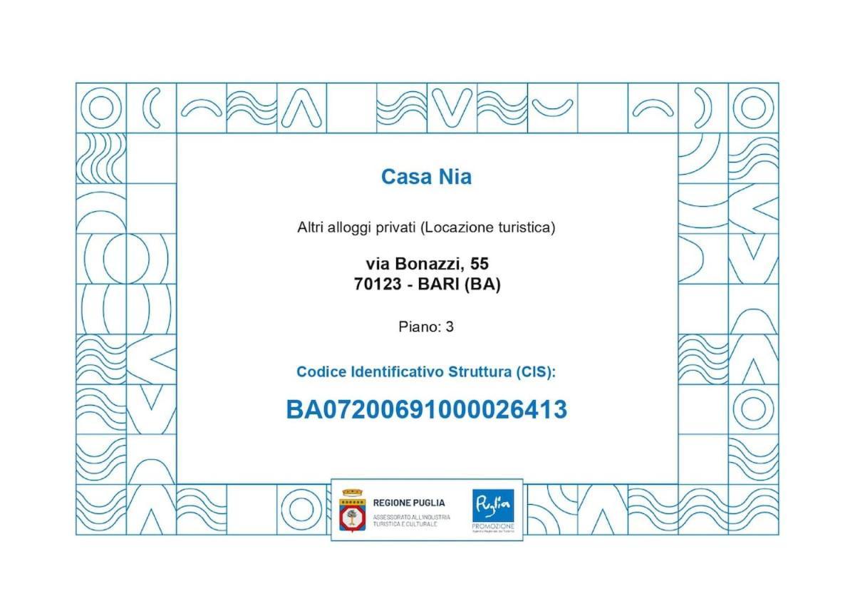 Casa Nia Centro Puglia * Bari