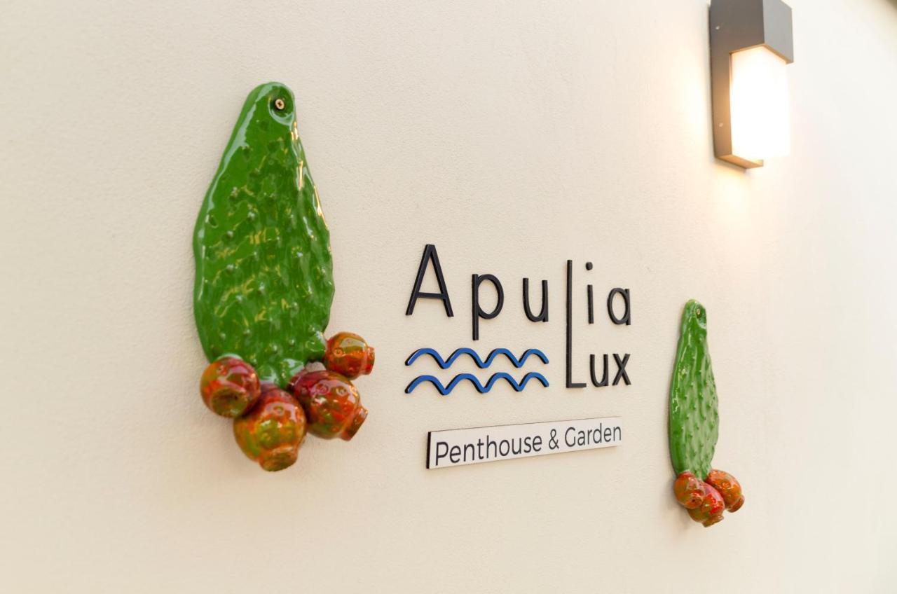 Apulialux Penthouse & Garden Con Spa In Centro Apartment *
