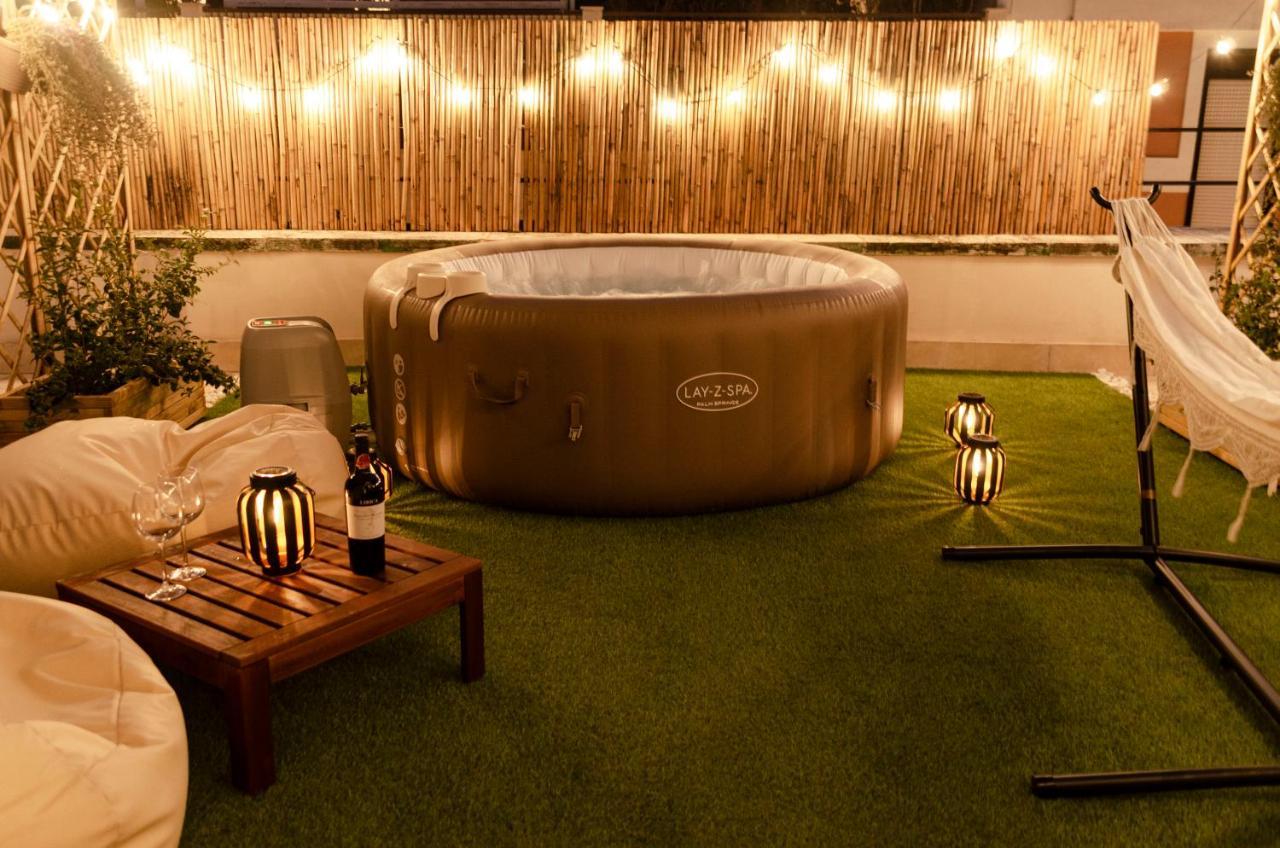 Apulialux Penthouse & Garden Con Spa In Centro Apartment Bari