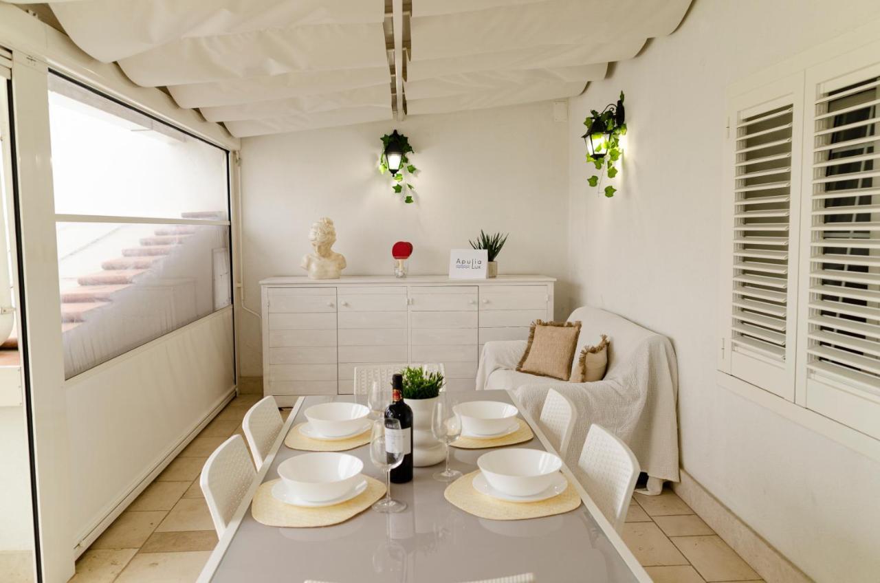 Apulialux Private 100mq Rooftop Oasis W Jacuzzi Apartment *