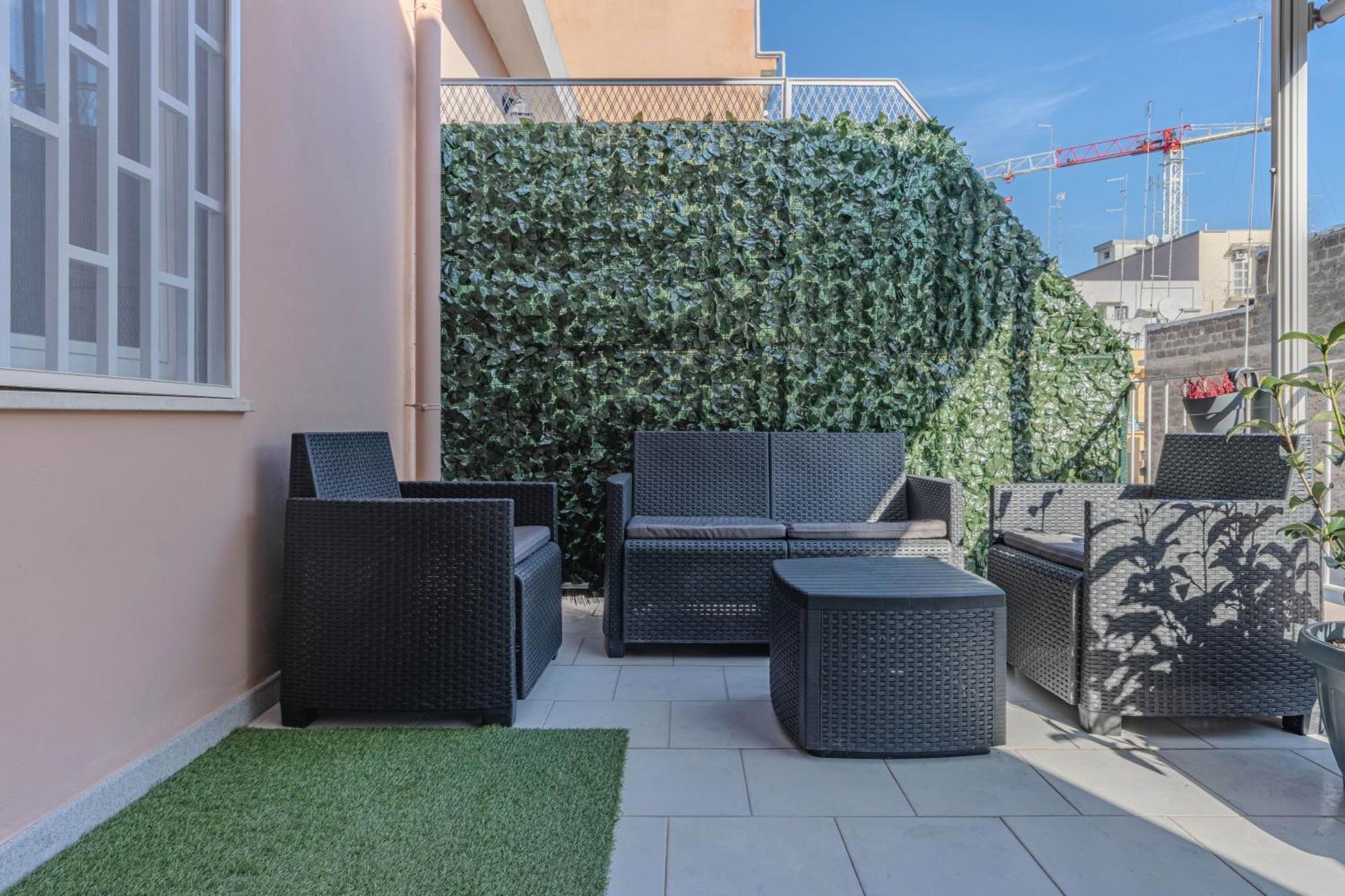 Eritrean Terrace Apartment Bari