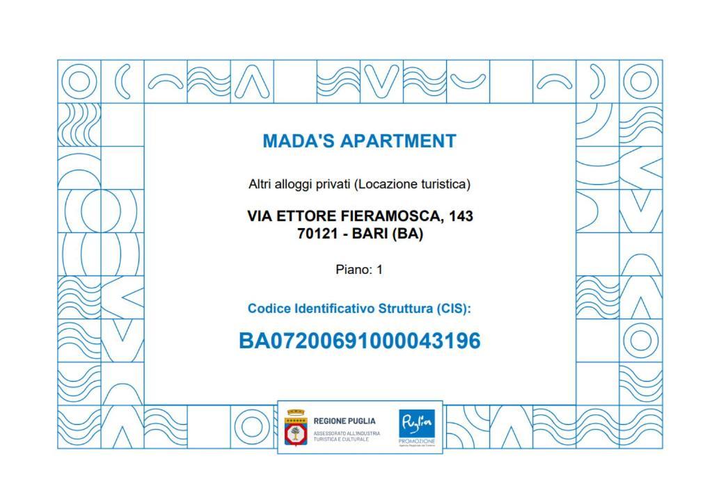 Mada's Deluxe Appartement Bari