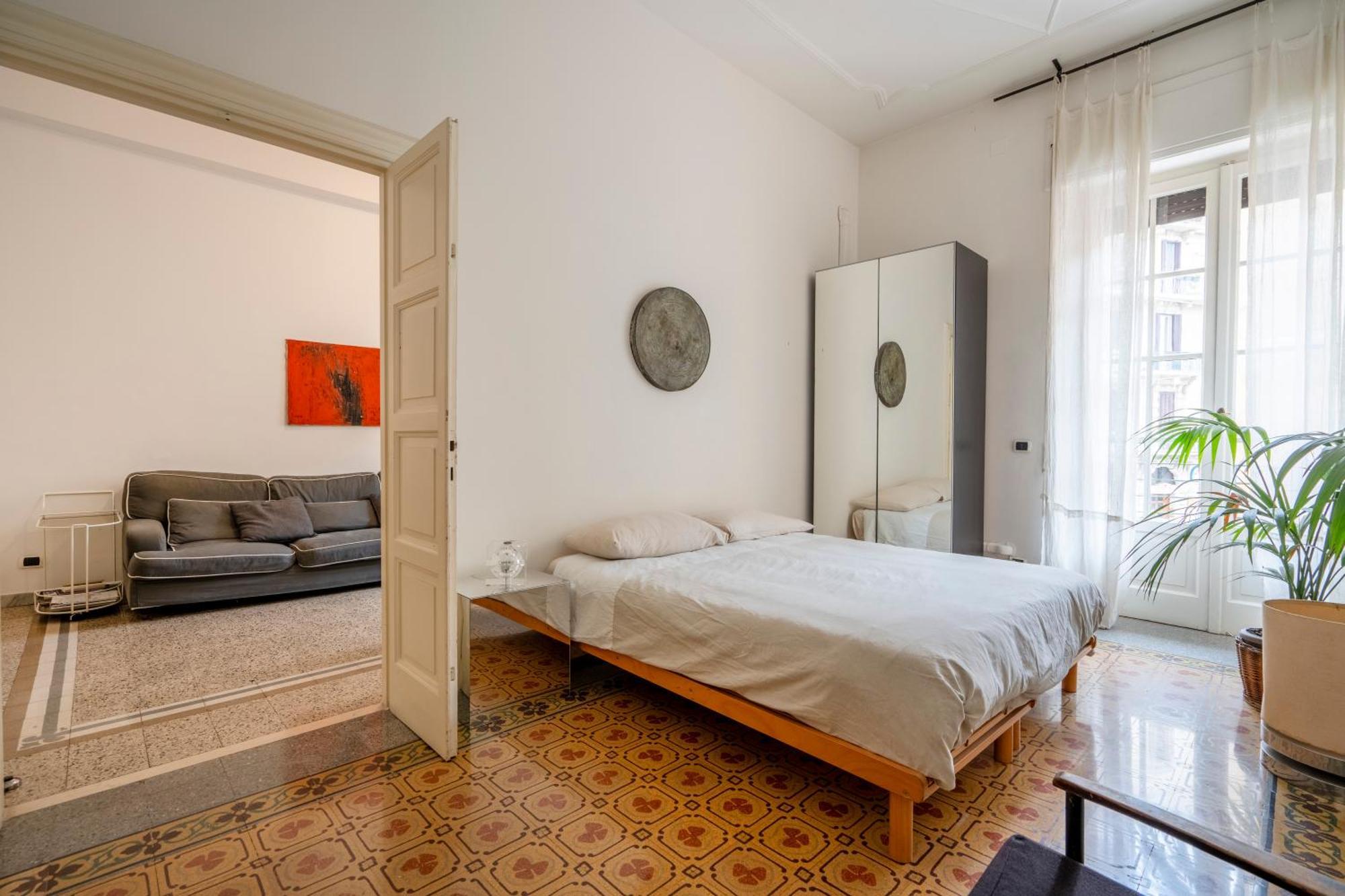 Zaum House, Quartiere Umbertino. 120 Mq