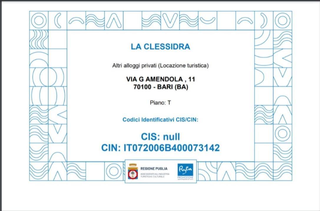 Bed & Breakfast La Clessidra