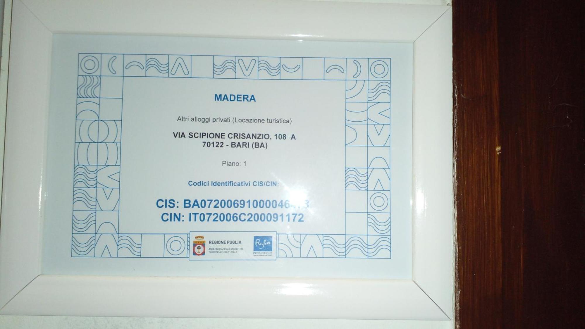 Locazione Turistica Madera *