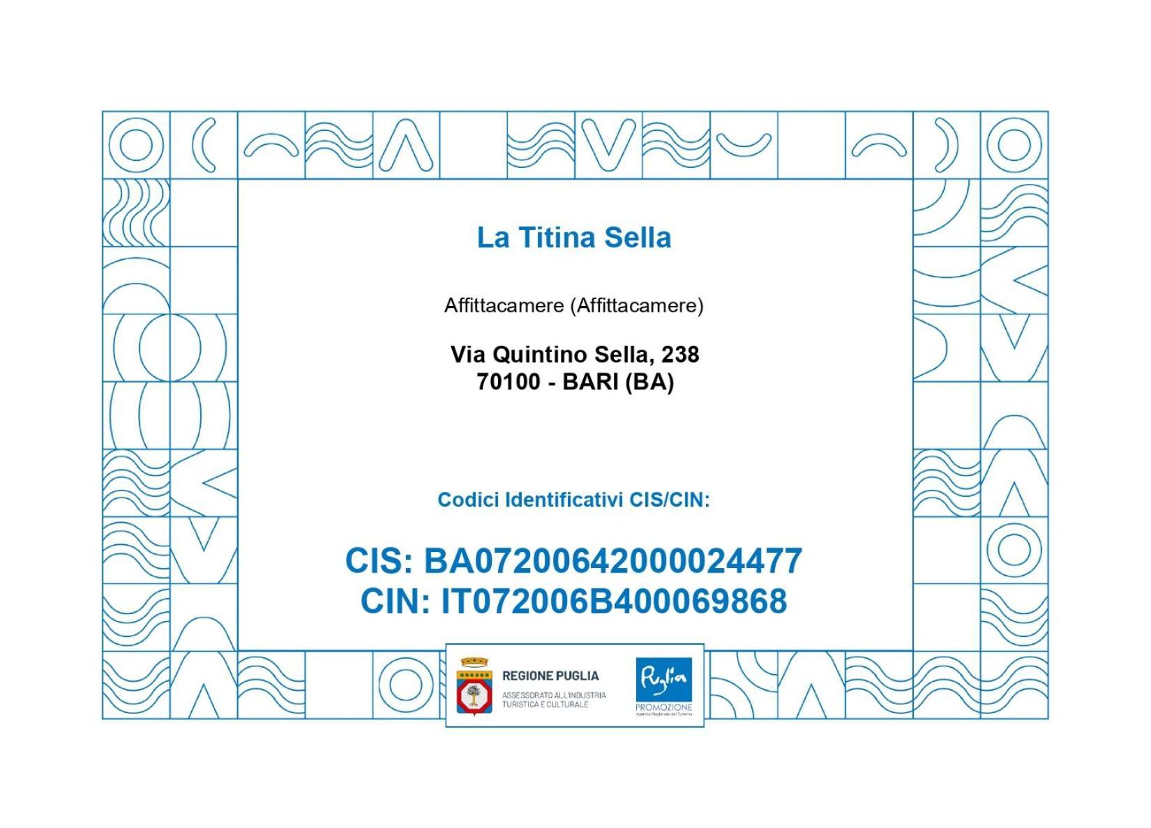 La Titina Sella Bari