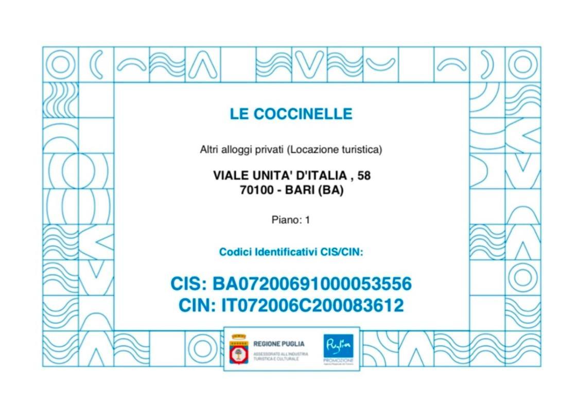 Panzió Le Coccinelle Bari