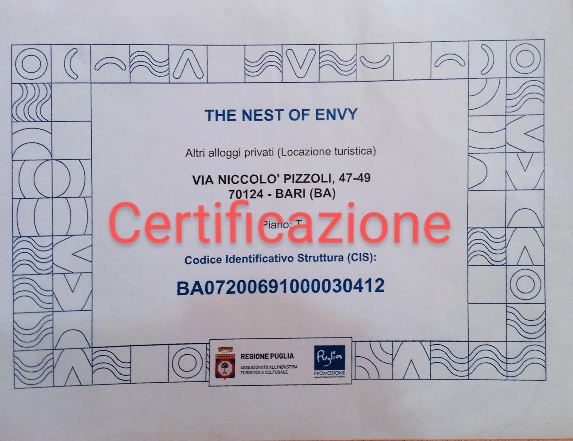 The Nest Of Envy Bari